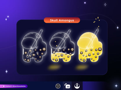 Among Us Goal Widget: Customizable Stream Overlay (Digital Download)